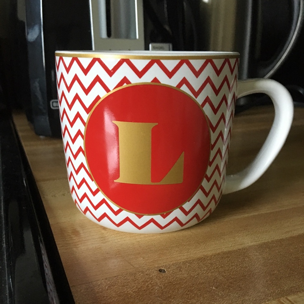 Target Monogram L Stoneware Mug